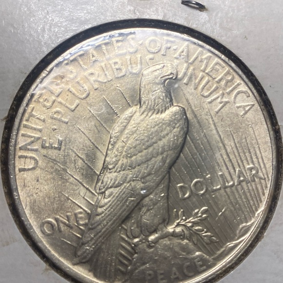 1923-D USA United States Silver 0.900 Peace 1$ Dollar KM#150 CN035 - Picture 2 of 2